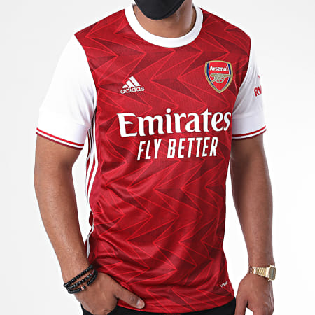 Adidas Sportswear - Tee Shirt Arsenal FC EH5817 Rouge Blanc ...