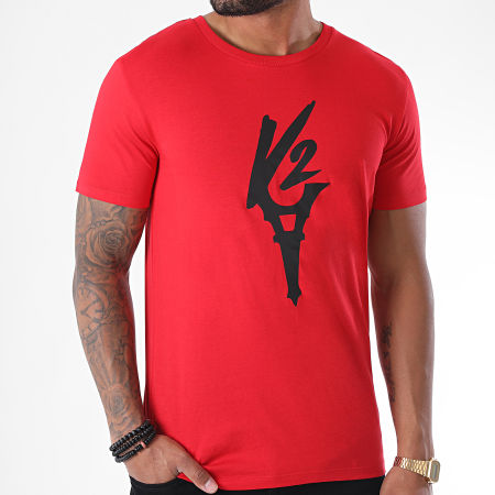 Da Uzi - Tee Shirt Logo Rouge