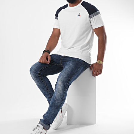 Le Coq Sportif - Tee Shirt Imprimé N2 2020867 Blanc