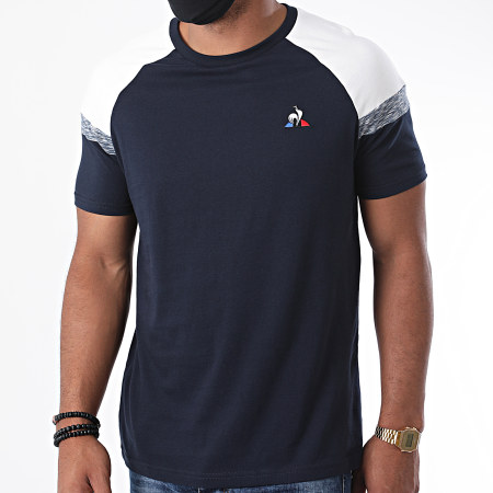 Le Coq Sportif - Tee Shirt Imprimé N1 2020866 Bleu Marine