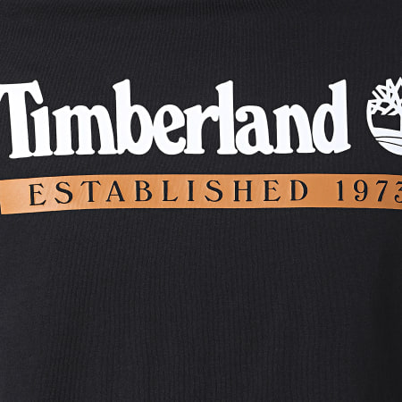 Timberland - Maglietta nera Estab 1973 A2BV6