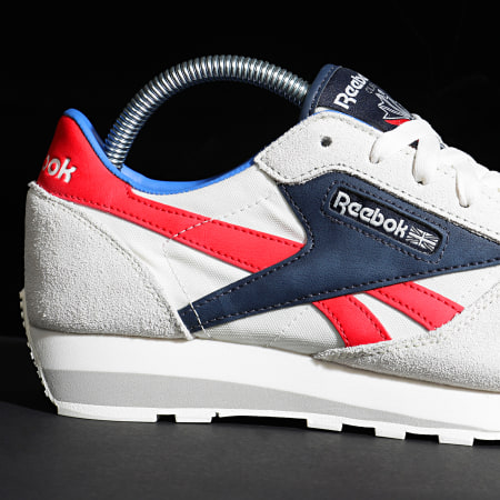 Reebok - Sneaker Classic Leather AZ FX0856 Chalk Collegiate Navy Radiant Red