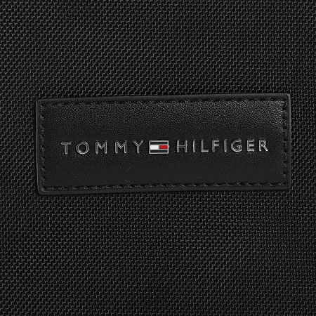 Tommy Hilfiger - Sacoche Uptown Nylon Mini Reporter 6431 Noir
