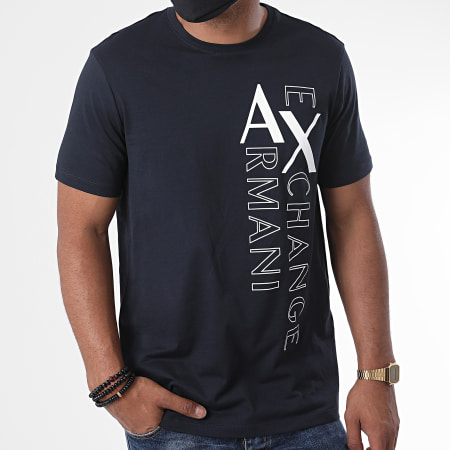 Armani Exchange - Tee Shirt 6HZTFS-ZJBVZ Bleu Marine