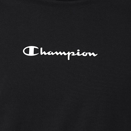 Champion - Tee Shirt Manches Longues A Bandes 215316 Noir