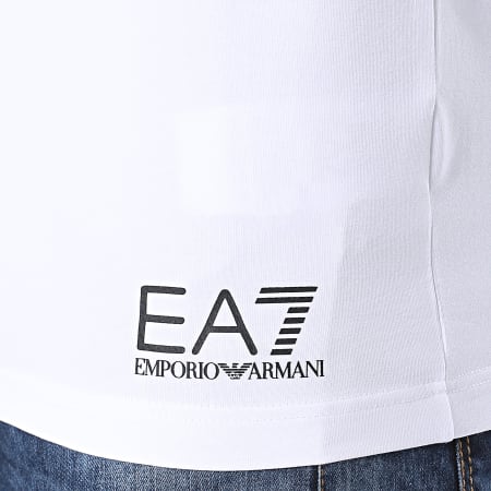 EA7 Emporio Armani - Tee Shirt Manches Longues 6HPT32-PJ3NZ Blanc