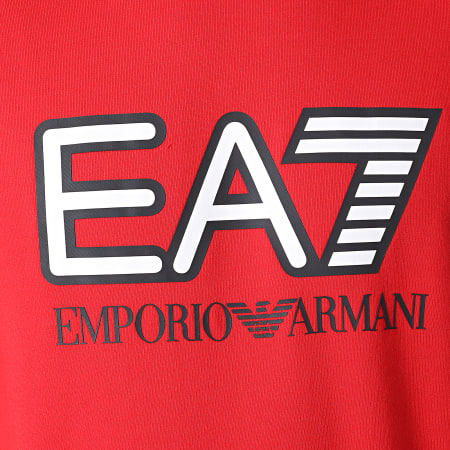 EA7 Emporio Armani - Sweat Crewneck 6HPM60-PJ05Z Rouge