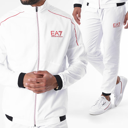 EA7, Accessoires De Sport Blanc Homme