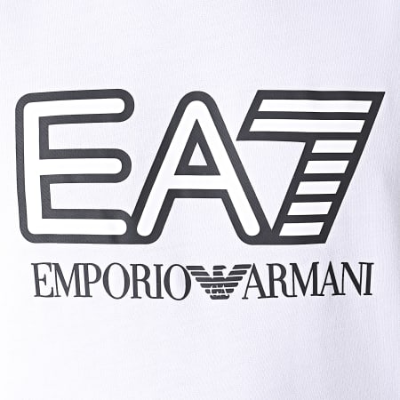 EA7 Emporio Armani - Sweat Capuche 6HPM62-PJ05Z Blanc