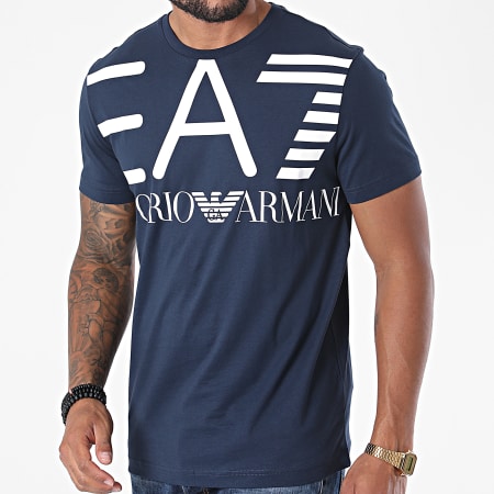 EA7 Emporio Armani - Tee Shirt 6HPT06-PJ02Z Bleu Marine