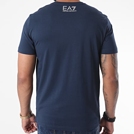 EA7 Emporio Armani - Tee Shirt 6HPT06-PJ02Z Bleu Marine