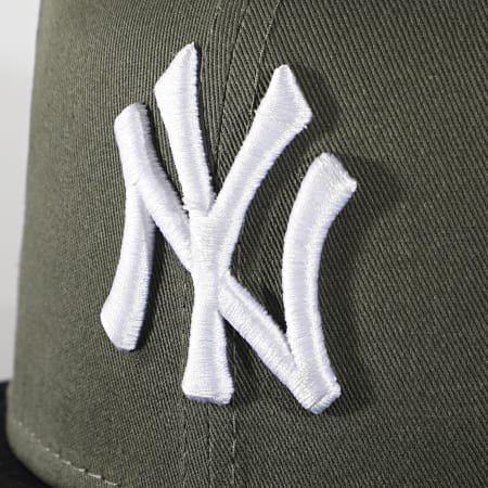 New Era - Casquette Snapback 9Fifty Colour Block 12122744 New York Yankees Vert Kaki
