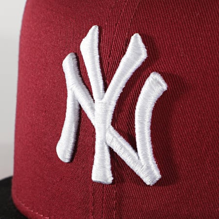 New Era - Gorra Snapback 9Fifty Colour Block 12122744 New York Yankees Burdeos