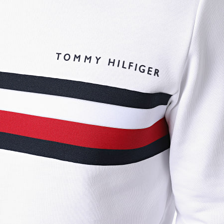 Tommy Hilfiger - Sweat Crewneck Logo 4758 Blanc