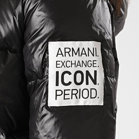 Armani Exchange - Doudoune Capuche Femme 8NYB40-YNYNZ Noir