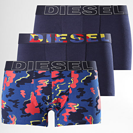 Diesel - Lot De 3 Boxers Damien 00ST3V-0SAYF Bleu Marine
