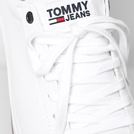 Tommy Jeans - Baskets Essential Leather 0488 White