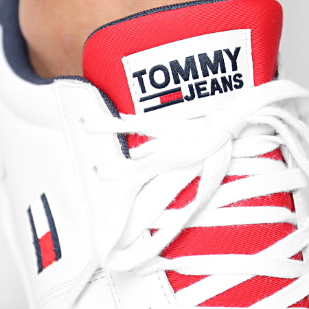 Tommy Jeans - Baskets Retro Tommy Jeans 0487 RWB