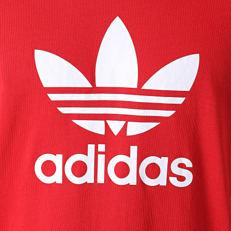 Adidas Originals - Tee Shirt Trefoil GD9912 Rouge