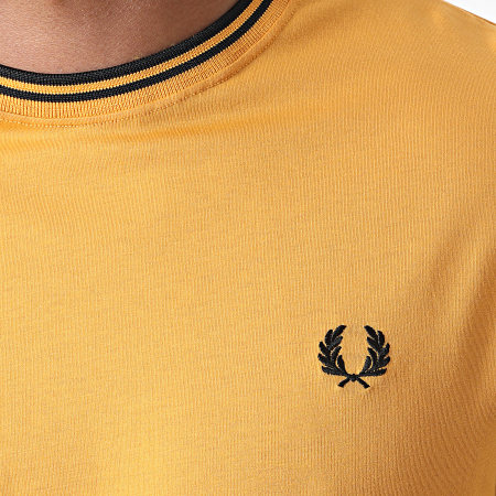 Fred Perry - Tee Shirt Twin Tipped M1588 Moutarde