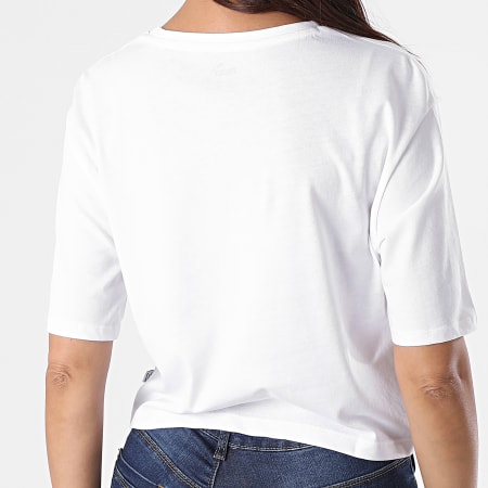 Puma - Tee Shirt Femme Crop Essentials 852594 Blanc