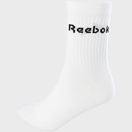 Reebok - Confezione da 3 paia di calzini GC8669 nero bianco grigio