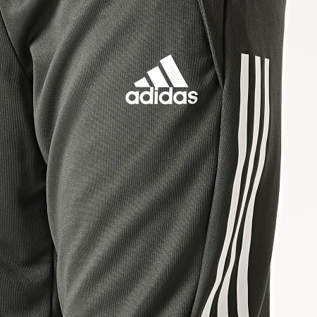 Adidas Sportswear - Pantalon Jogging A Bandes Manchester United FC FR3667 Vert Kaki