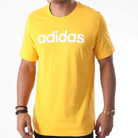 adidas - Tee Shirt Essential Linear GD5396 Jaune