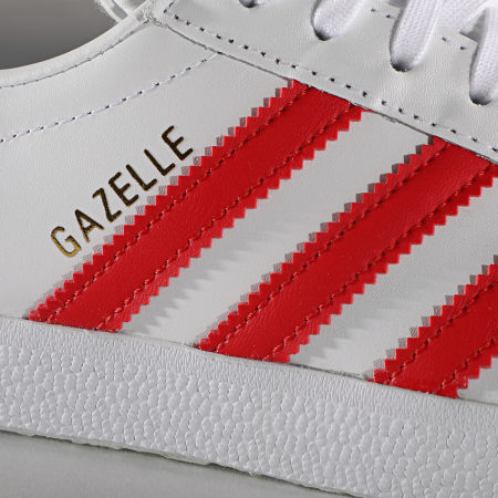 Adidas Originals - Baskets Femme Gazelle FU9909 Footwear White Lush Red Cry White