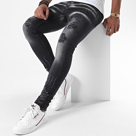 Classic Series - Jean Skinny DHZ-3129-1 Gris Anthracite