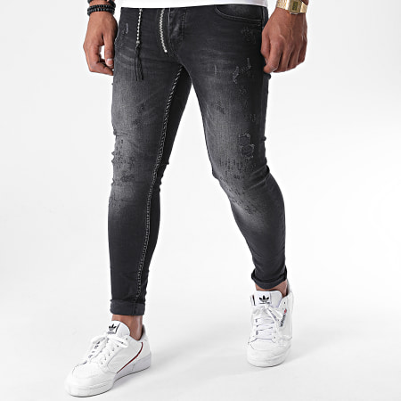 Classic Series - Jean Skinny DHZ-3145 Gris Anthracite