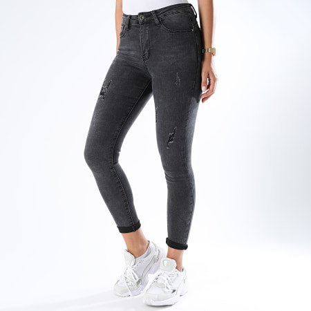 Girls Outfit - Jean Skinny Femme R625 Gris