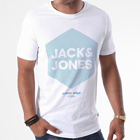 Jack And Jones - Tee Shirt Larsen Blanc