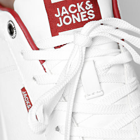 Jack And Jones - Baskets Banna PU 12177327 White Red Dahlia