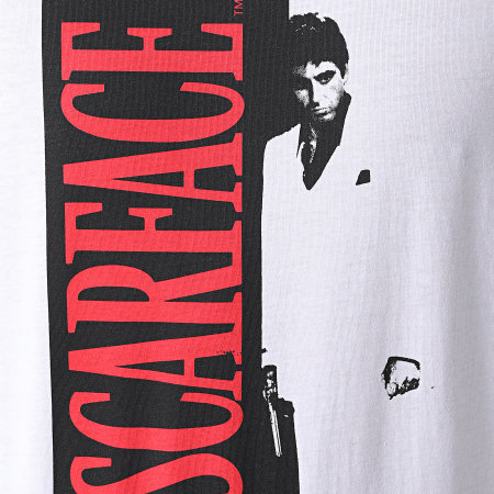 Only And Sons - Tee Shirt Scarface Cover Blanc