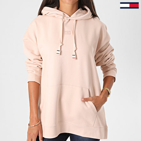 Tommy Hilfiger - Sweat Capuche Femme Cindy Relaxed 8599 Rose