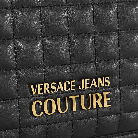 Versace Jeans Couture - Sac A Main Femme Linea T E1VZABQ1 Noir Doré