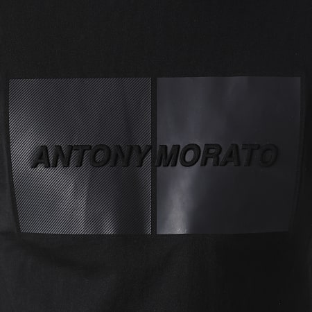 Antony Morato - Tee Shirt Orange Line MMKS01853 Noir