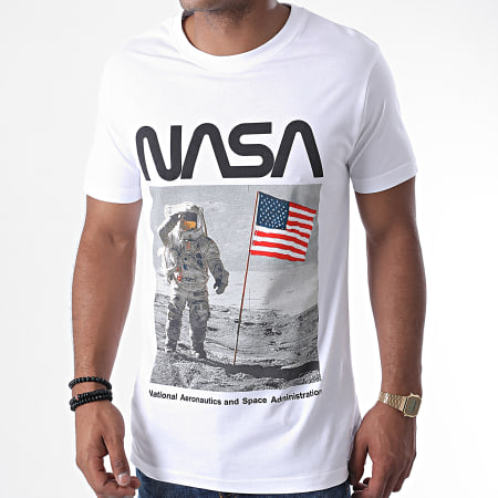 Mister Tee - Tee Shirt NASA MT1113 Blanc
