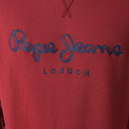 Pepe Jeans - Sweat Crewneck Joseph PM581838 Bordeaux