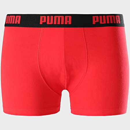 Puma - Lot De 2 Boxers 601015001 Rouge Noir