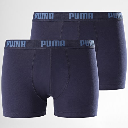 Puma - Juego de 2 calzoncillos bóxer 521015001 Azul marino