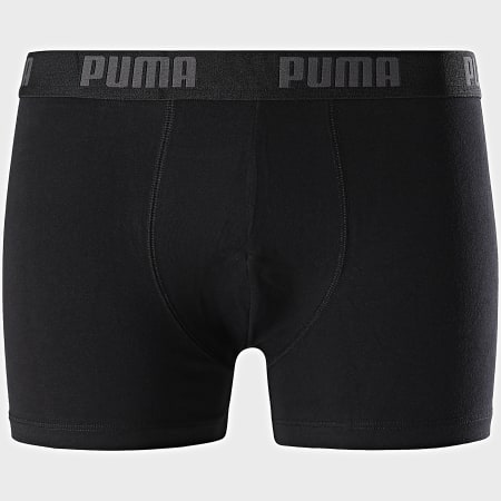 Puma - Lot De 2 Boxers 601015001 Noir Gris