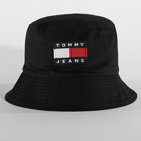 Tommy Jeans - Bob Réversible Heritage 6379 Noir Blanc