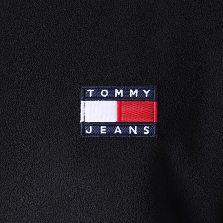 Tommy Jeans - Sweat Crewneck Polar Fleece Badge 8728 Noir