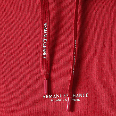 Armani Exchange - Sweat Capuche 8NZM94-ZJKRZ Rouge
