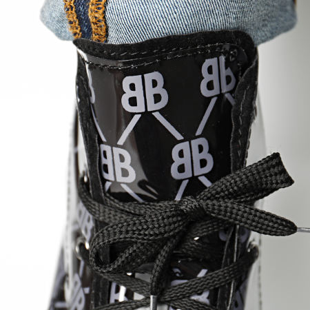 BB Salazar - Baskets Montantes Reflector Black