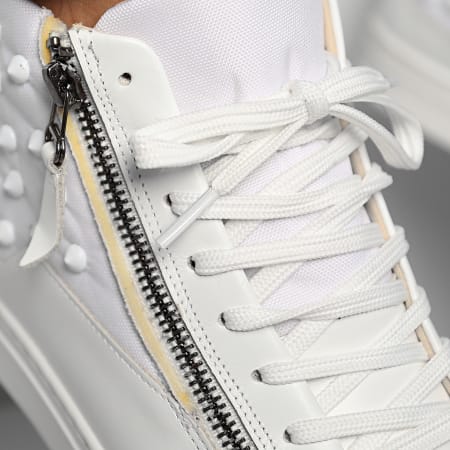 BB Salazar - Baskets XRXS Zippered Leather White