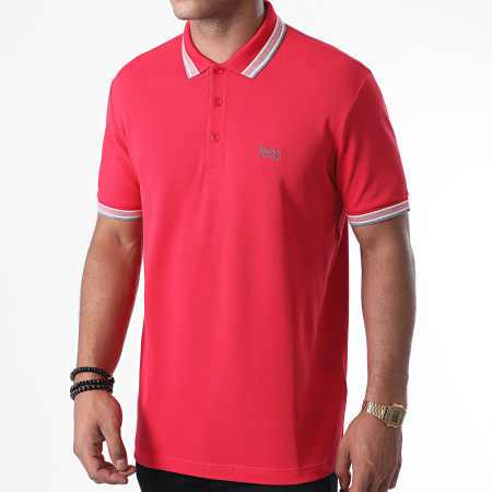 BOSS - Polo Manches Courtes Paddy 50398302 Rouge