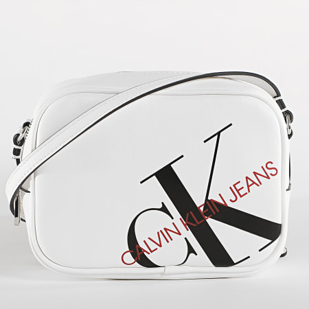 Calvin Klein - Sac A Main Femme Camera Bag 6854 Blanc